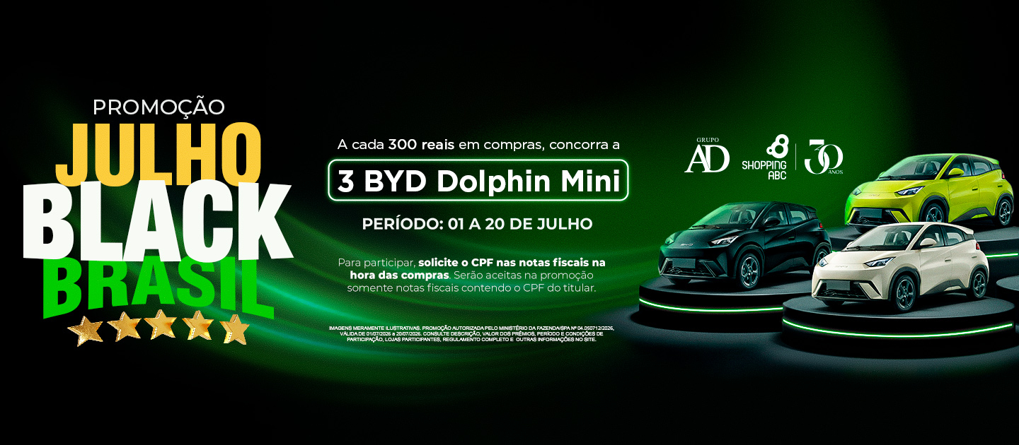 Julho Black AD 2026 - Shopping ABC